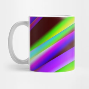 GREEN PURPLE BLACK ABSTRACT TEXTURE Mug